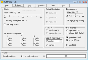 ReMPEG2 screenshot 2