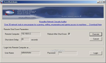 RemShutdown screenshot 3