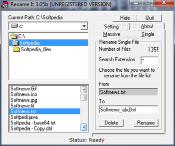 Rename It screenshot