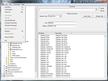 RenameMan screenshot 2