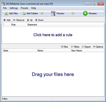 ReNamer Portable screenshot