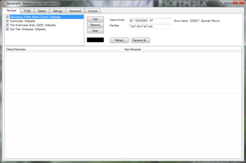 RenamerX screenshot