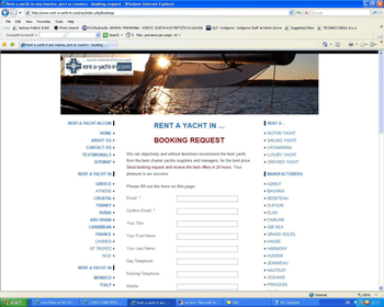 Rent a yacht Booking SW screenshot 2