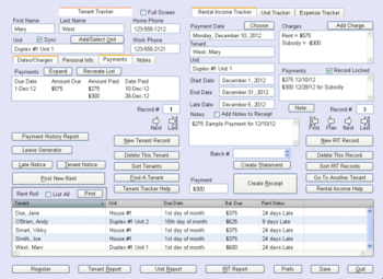 Rental Property Tracker Lite screenshot