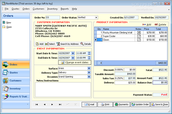 RentMaster screenshot