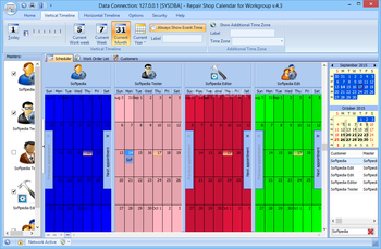 Repair Shop Calendar for Workgroup screenshot 7
