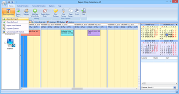 Repair Shop Calendar screenshot 2