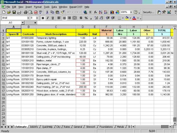 RepairCost Estimator for Excel screenshot 7