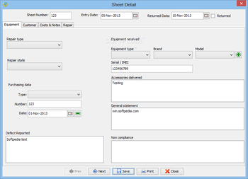 RepairsLab screenshot 2