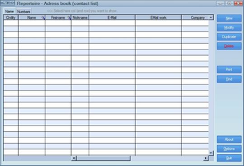 Repertoire screenshot