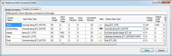 Replacing Data Conversion screenshot 2