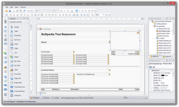 Report Designer screenshot