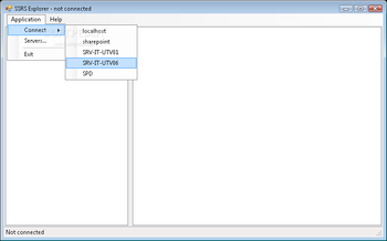 ReportServer Explorer screenshot