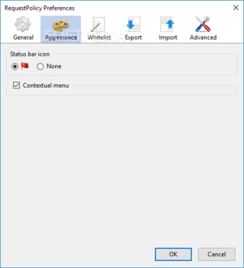 RequestPolicy screenshot 4