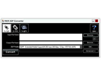 RER 3GP Converter screenshot 2