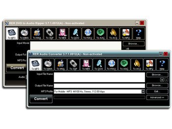 RER DVD Audio Converter Pack screenshot 2