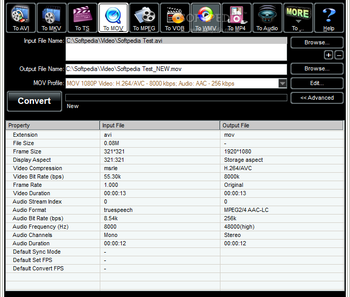 RER HD Movie Converter screenshot 2