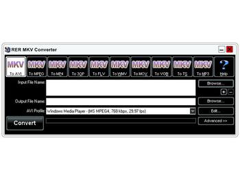 RER MKV Converter screenshot 3