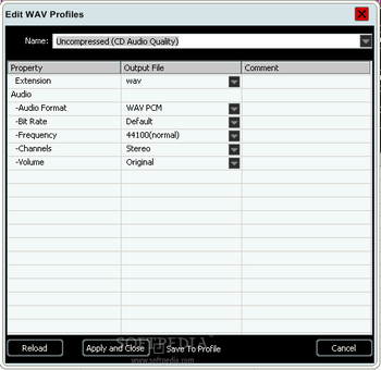RER WAV Converter screenshot 3