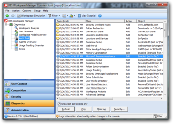 RES Workspace Manager screenshot 4