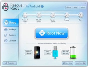 Rescue Root screenshot