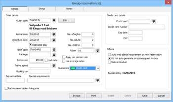 Reservation Master Pro screenshot 3