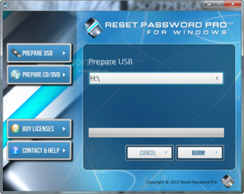 Reset Password Pro screenshot