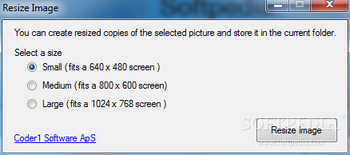 Resize Image screenshot