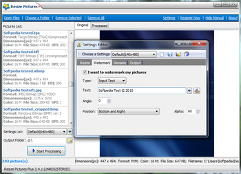 Resize Pictures Plus screenshot 3