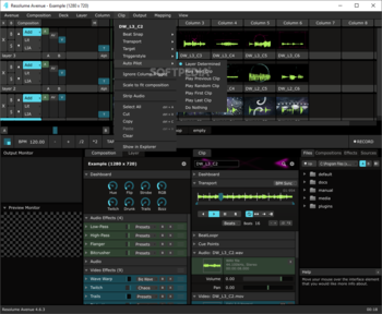 Resolume Avenue screenshot 10