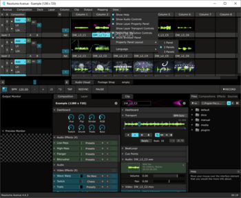 Resolume Avenue screenshot 13