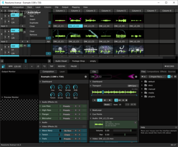 Resolume Avenue screenshot 4