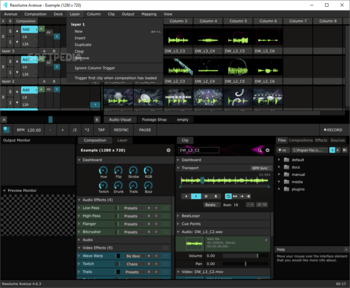 Resolume Avenue screenshot 5