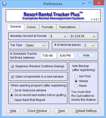 Resort Rental Tracker Plus screenshot 22