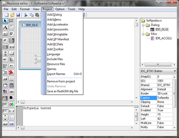 Resource Editor screenshot 2