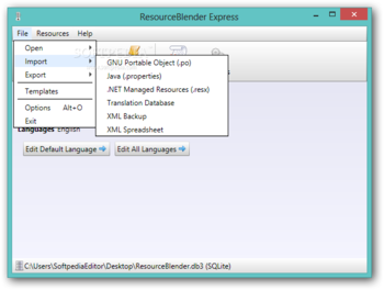 ResourceBlender Express Portable screenshot 2