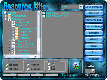 ResourceFilter screenshot