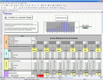 Restaurant Operations & Financial Workbook screenshot 3