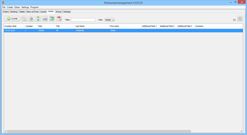 Restaurantmanagement screenshot 16