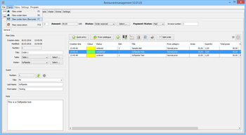 Restaurantmanagement screenshot 21