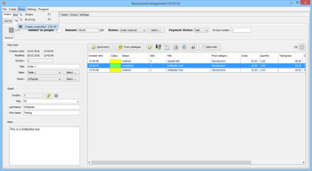 Restaurantmanagement screenshot 22