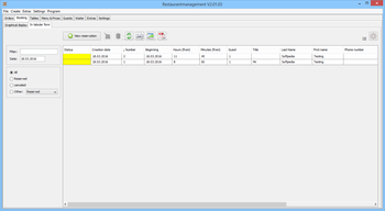 Restaurantmanagement screenshot 3