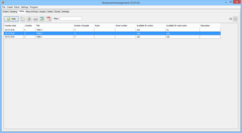 Restaurantmanagement screenshot 5