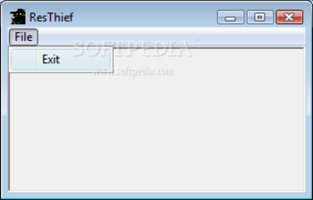 ResThief screenshot