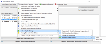 Restore Point Creator screenshot 5