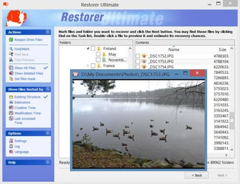 Restorer Ultimate screenshot 2