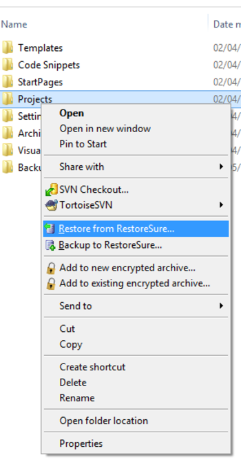 RestoreSure 2013 Free screenshot 2