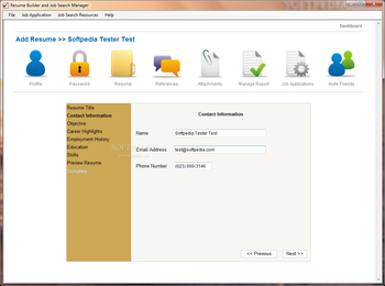 Resume Builder and Job Search Manager screenshot 5