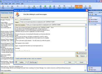 Resume Manager Pro screenshot 7