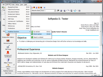 ResumeBuilder screenshot 2